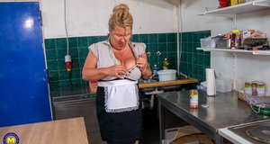 Mature NL picture collection featuring sexy young girl in scene with inserting a toy in cunt